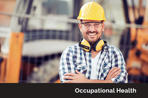 Male construction worker - Occupational Health